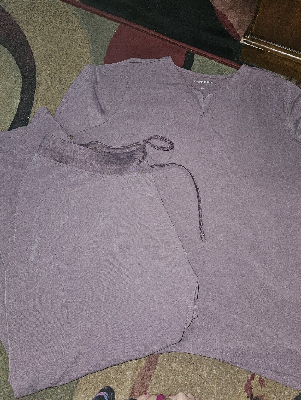 Purple Mandala Scrubs